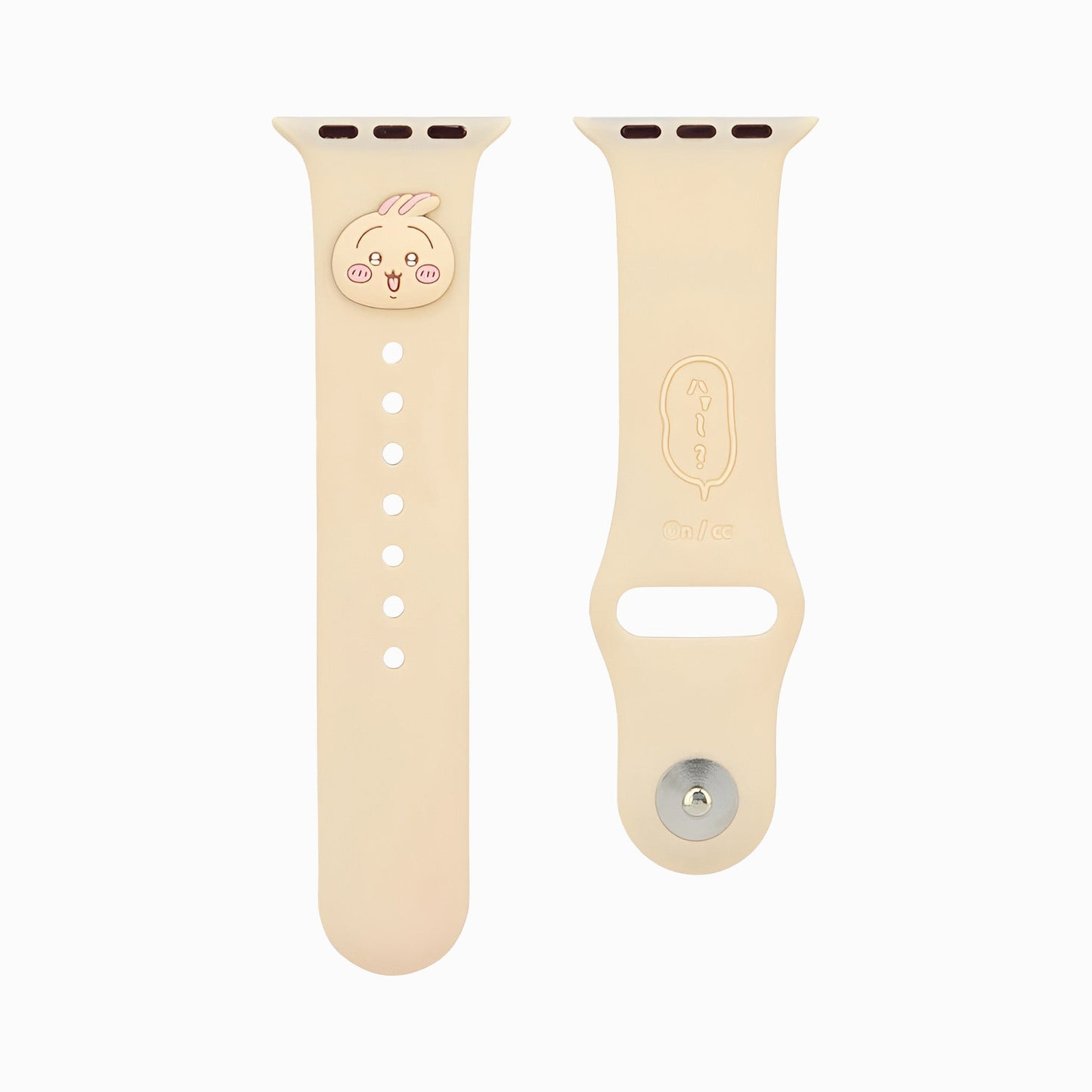 Chiikawa (Usagi) Apple Watch 41/40/38mm Silicone Band