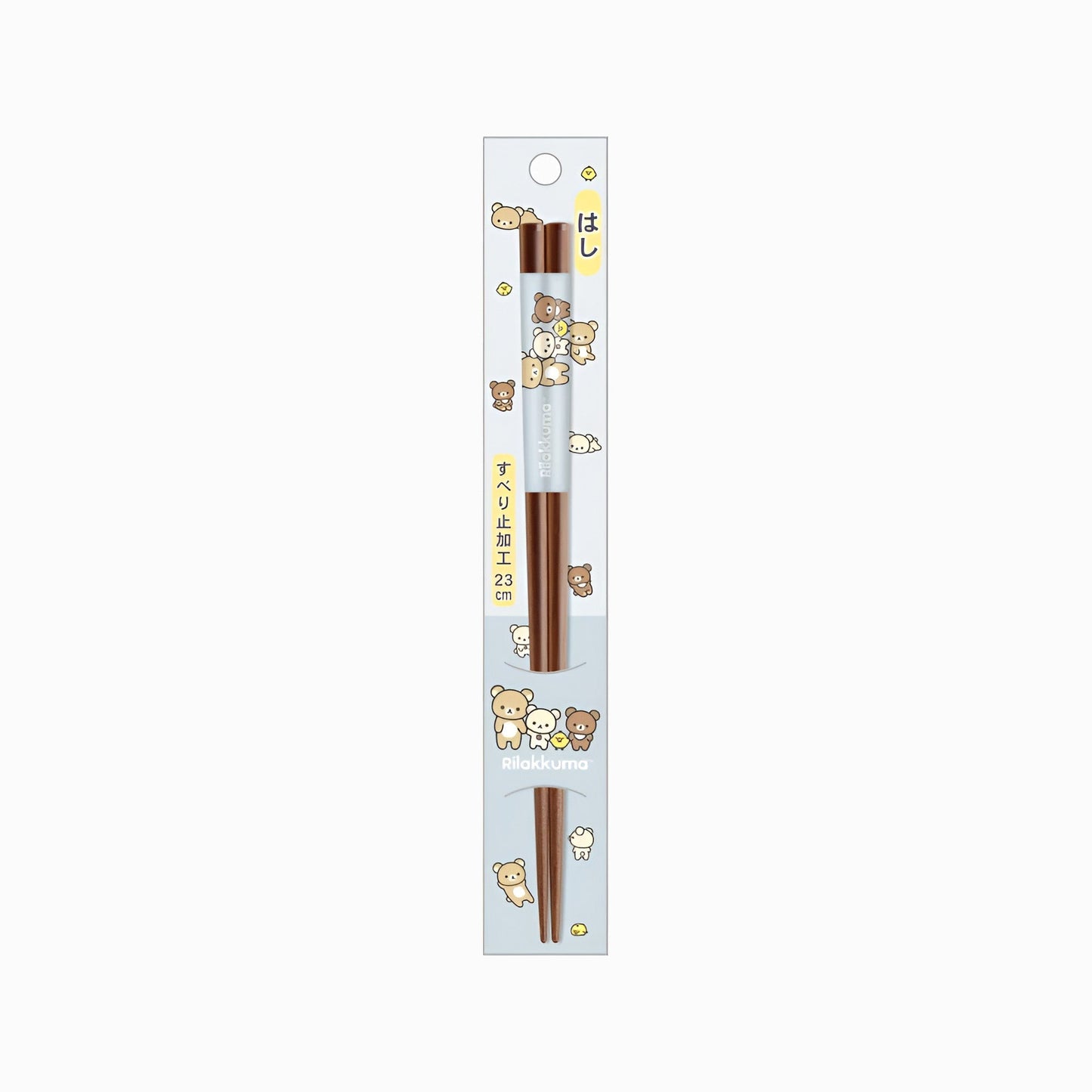 Rilakkuma Chopstick Brown/Light Blue (New Basic Theme)