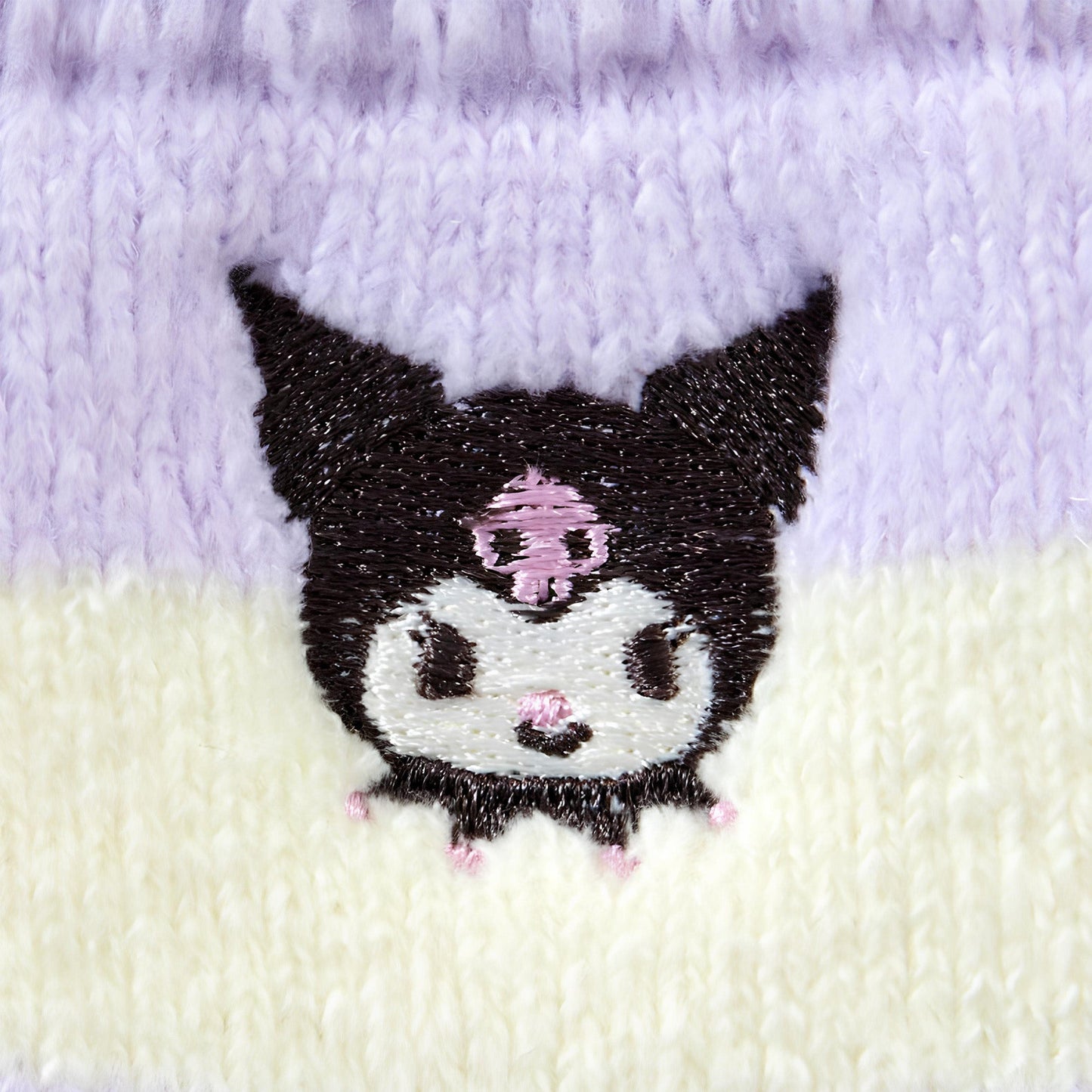 Kuromi Warm Stripe Socks