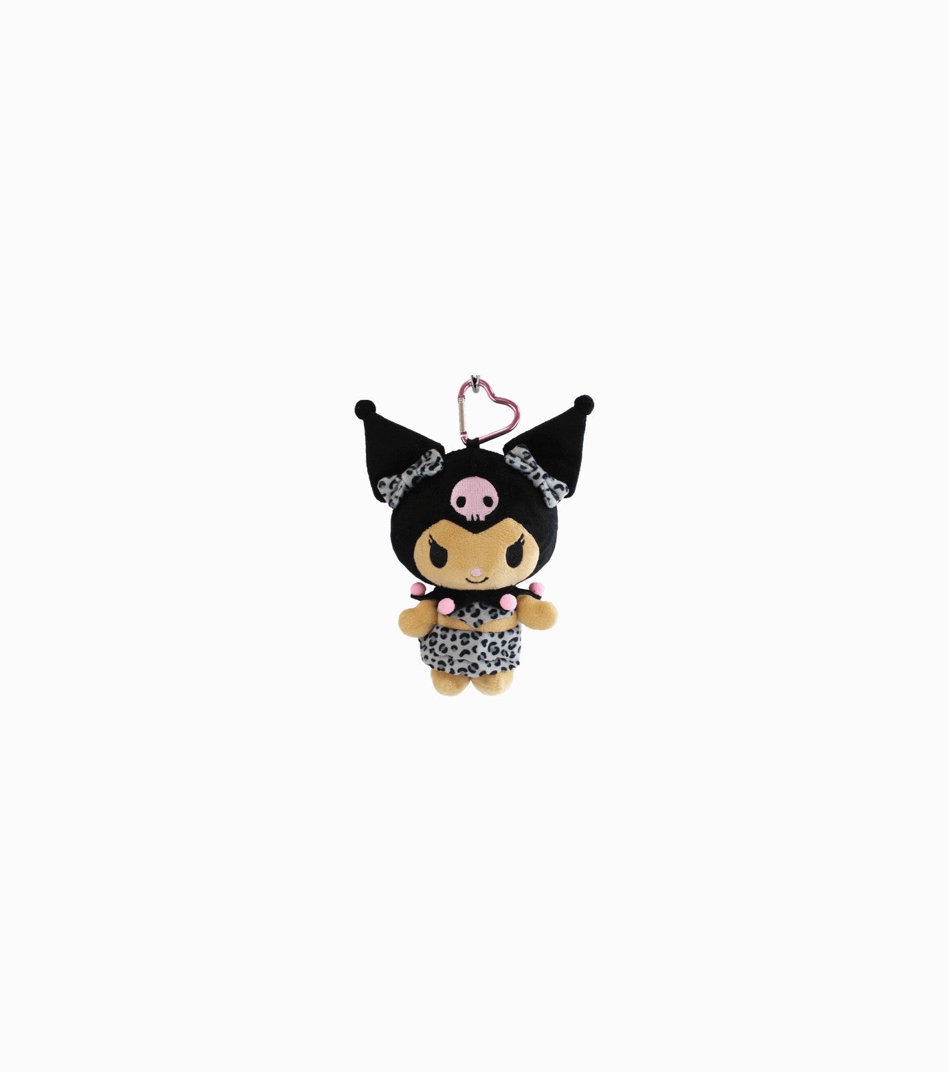 Kuromi Sunburn Mascot Pouch Carabiner