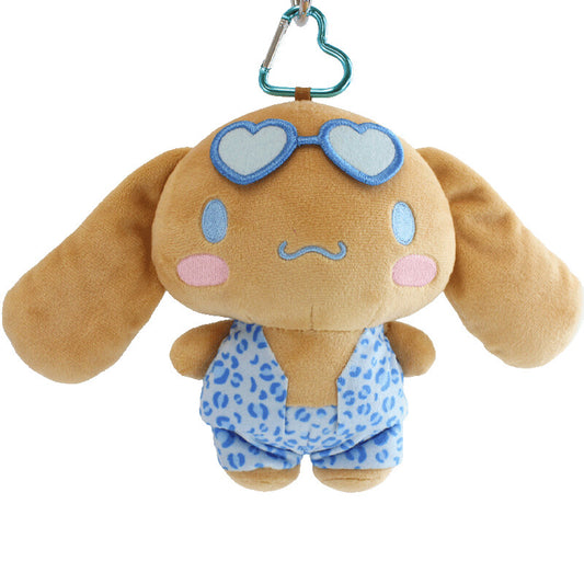 Cinnamoroll Sunburn Mascot Pouch Carabiner