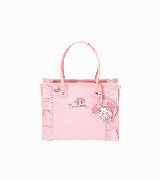 My Melody Charms Attached Tote Bag