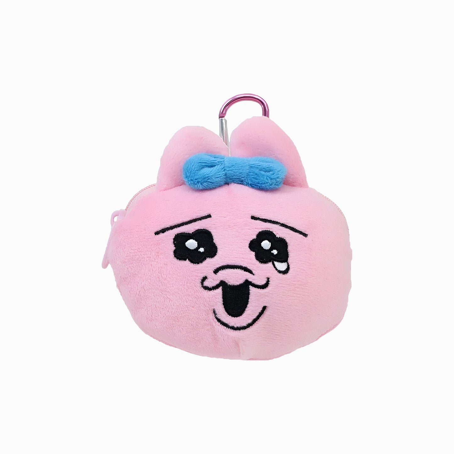 Opanchu Usagi Plush Zipper Mascot Pouch with Carabiner