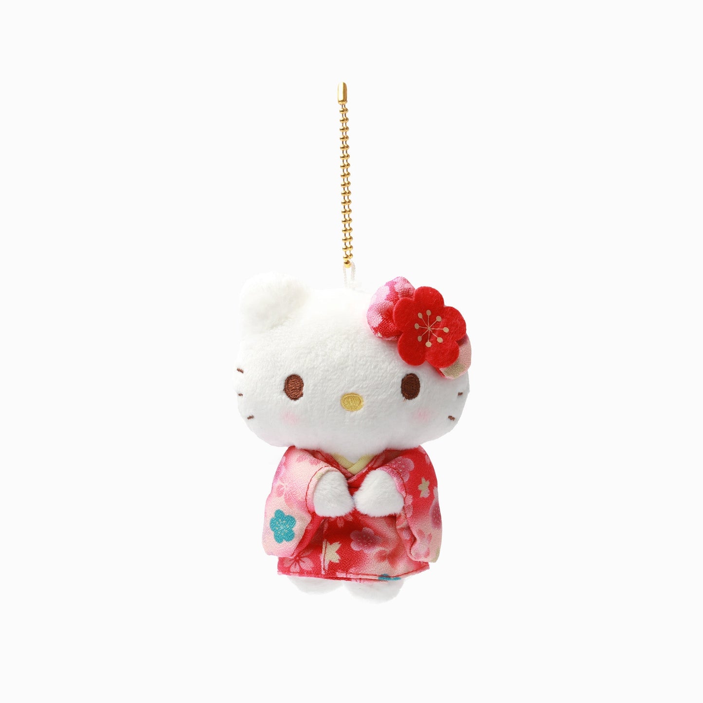 Hello Kitty Sakura Kimono Bagcharm - Red