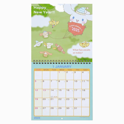 Cinnamoroll 2025 Ring Calendar