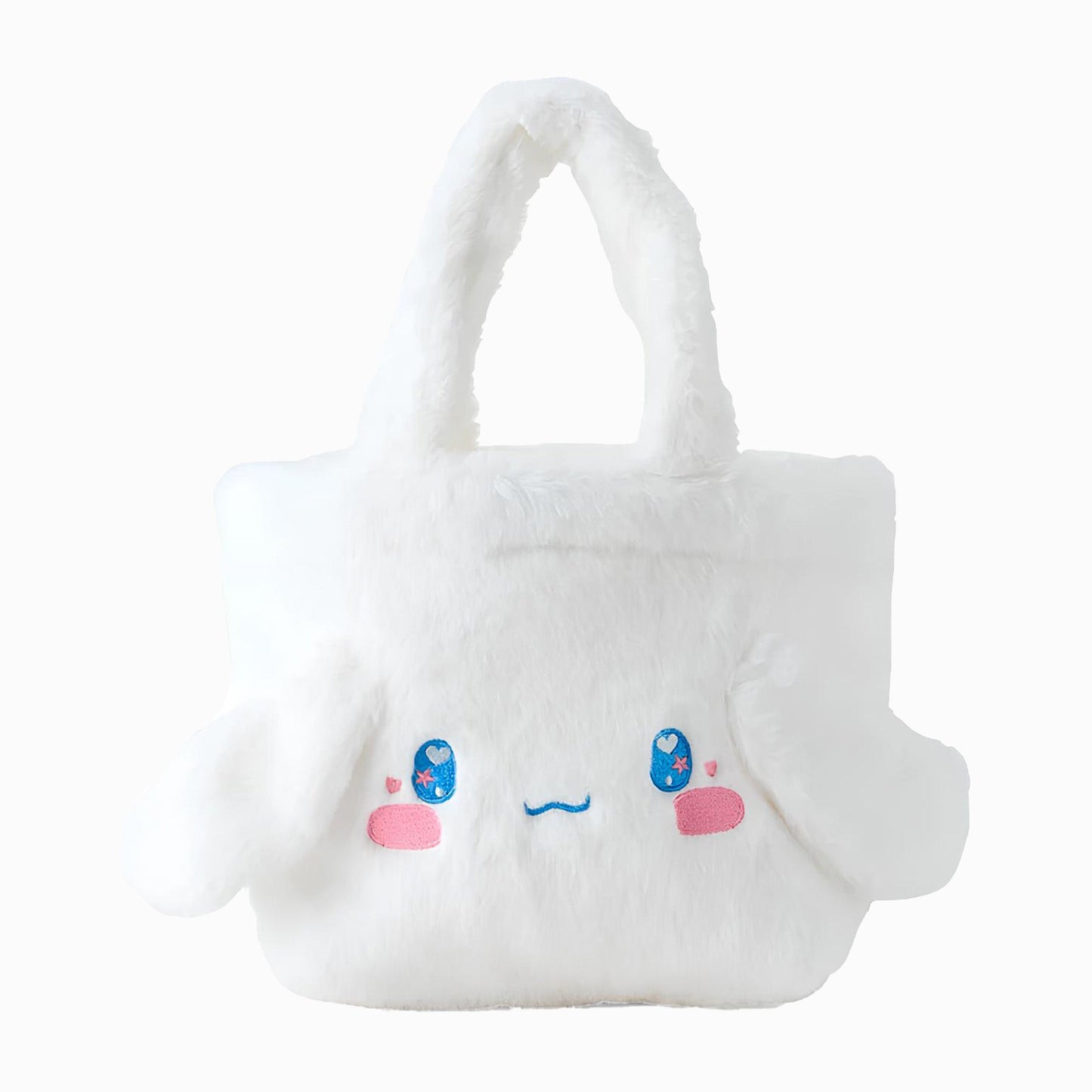 Cinnamoroll Face Shaped Fur Handbag