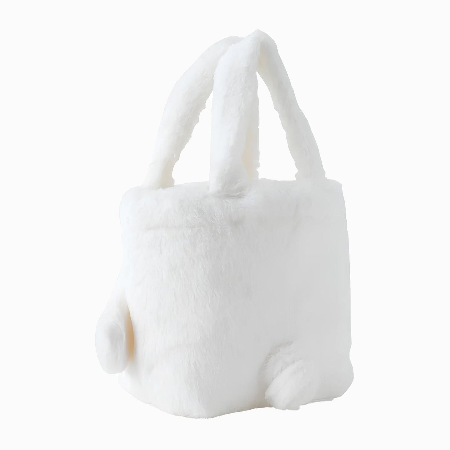 Cinnamoroll Face Shaped Fur Handbag