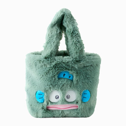 Hangyodon Face Shaped Fur Handbag