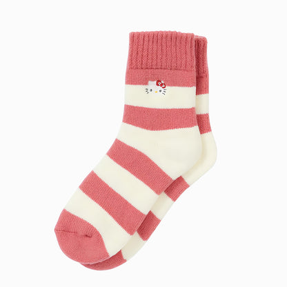 Hello Kitty Warm Stripe Socks