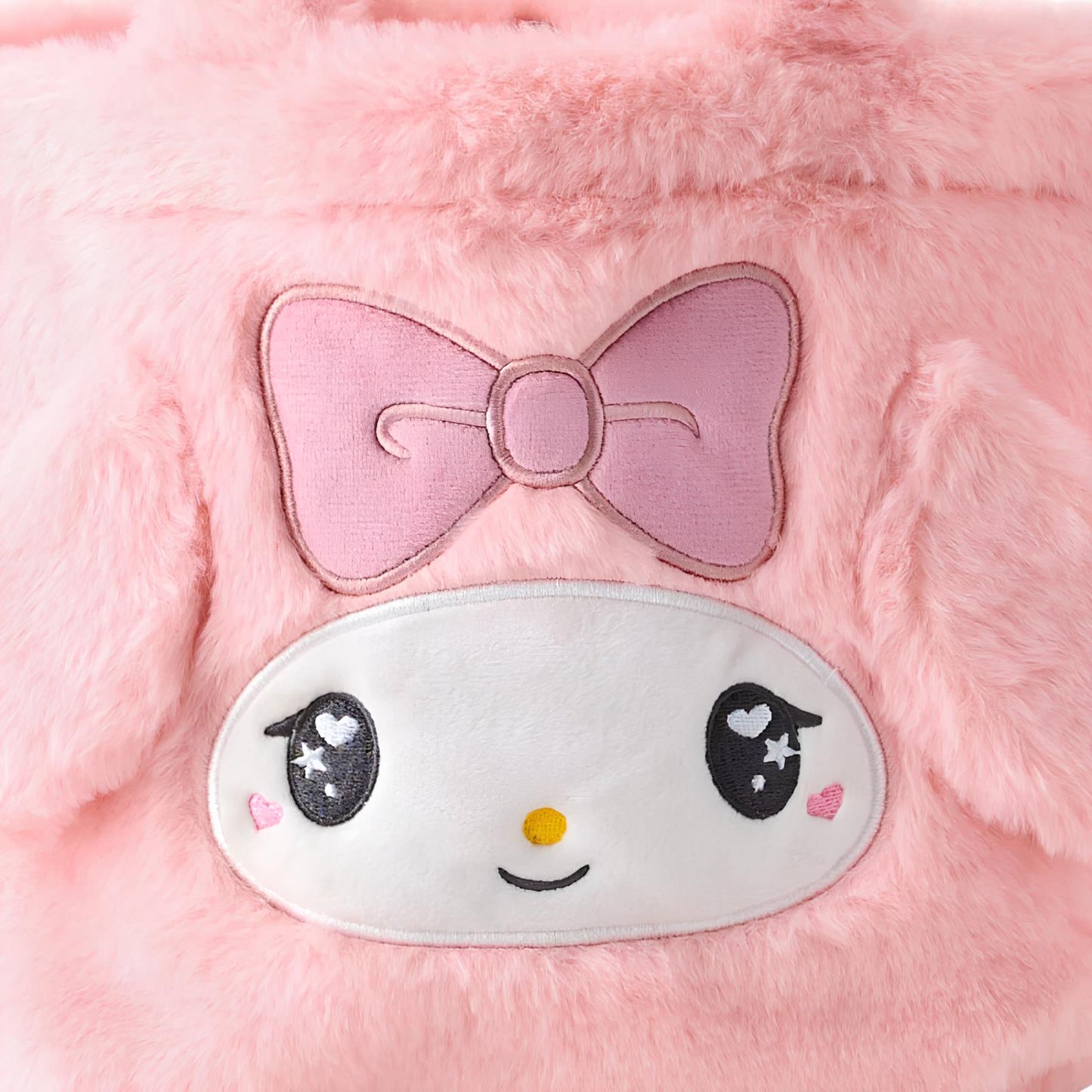 My Melody Face Shaped Fur Handbag