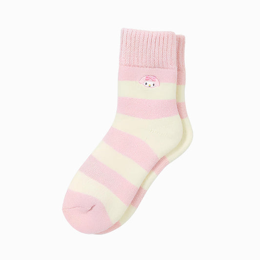My Melody Warm Stripe Socks