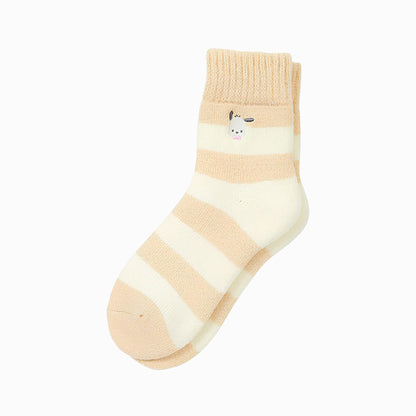 Pochacco Warm Stripe Socks