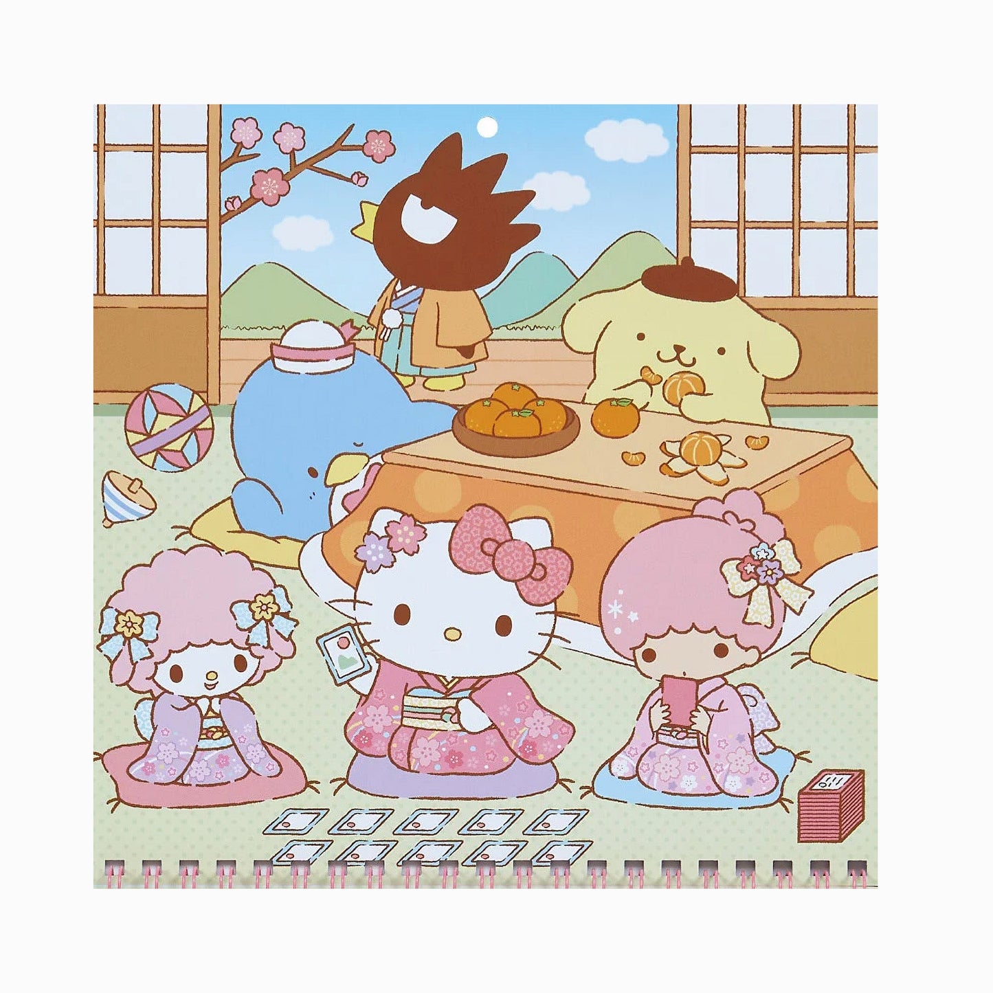 Sanrio 2025 Ring Calendar
