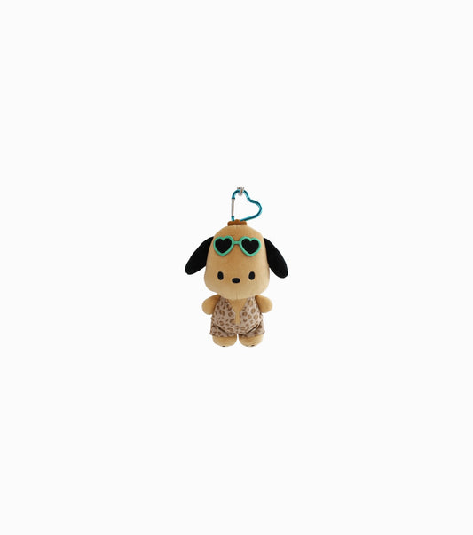 Pochacco Sunburn Mascot Pouch Carabiner